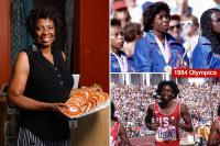 Olympic gold to golden pies: 1984 track champ preps South LA bakery for 2028 Olympics