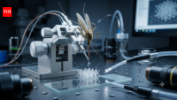 Scientists used a dead mosquito's tiny proboscis as a 3D-printer nozzle; its natural shape solved a microscopic engineering problem