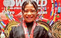 Tongan girl Achillea Hennessy, 7, claims fourth world jiu-jitsu title