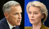 EU chief hosts Canada's Carney in push to 'deepen' alliance