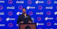 Boise State defensive coordinator Erik Chinander's South Dakota week press conference