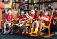 Megaworld Lifestyle Malls and S.I.L.Y.A. introduce Mini-Me Rocking Chairs for young readers