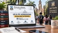 Mumbai University Extends CDOE Admissions Deadline Till September 30 For UG And PG Programmes Under NEP