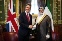 Kuwait, UK foreign ministers review strategic partnership in London