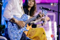 Singapore's plastic waste reborn as art guitar, highlighting circularity and our ocean ecosystems