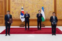Korea, Uzbekistan sign MOU to expand agricultural cooperation