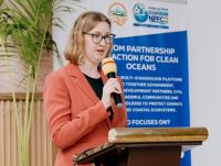 Leonie Reese, Charge d’Affaires of the German Embassy in Ghana