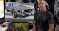 R. Long Art & Design: a traveling artist settles in Hawkins
