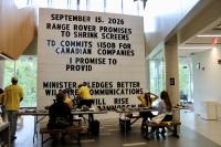 Art exhibition challenges people to keep their word