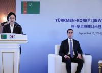 Turkmen president charts wider cooperation with S. Korea