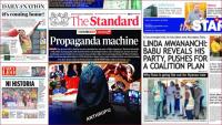 Kenyan newspapers, September 16: William Ruto considers renaming international airport after Raila
