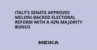 Italy’s Senate Approves Meloni-Backed Electoral Reform With a 42% Majority Bonus