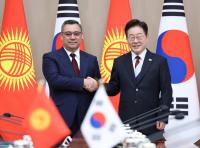 Korea, Kyrgyzstan leaders agree to take partnership to new level