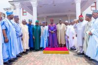 Benin monarch throws weight behind Tinubu, calls for continuity