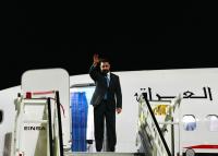 Iraq PM returns to Baghdad concluding historic France-Germany tour