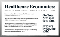 Healthcare Economics presented by Robert Kemp, PhD