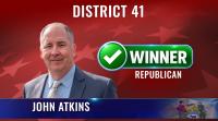John Atkins wins Republican Primary for Delaware House District 41