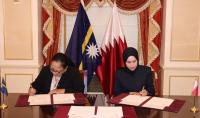 Qatar and Republic of Naoero sign agreement to establish diplomatic relations