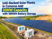 UAE-Backed Solar Plants in Comoros Add 20MW Capacity with Battery Storage