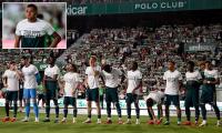 Kylian Mbappe and Vinicius Jr REFUSE to display t-shirts supporting Spain's sovereignty of Ceuta amid migrant crisis - with Real Madrid stars divided over message