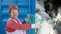 25 t of end-of-life fishing net recycled in first year of harbour-based pilot project