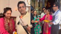Actor Ravi Kishan, chef Vikas Khanna celebrate Ganesh Chaturthi in New York, make first modak together
