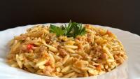 Nigella Lawson's 'family favourite' one-pot chicken with lemon and orzo recipe