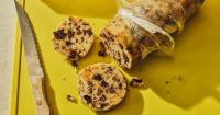 Poppy O’Toole’s vegan chocolate chunk and orange shortbread recipe
