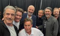 80s heartthrobs from iconic Young Guns movie reunite for epic group selfie... can you name them all?