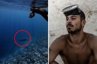 Diver brought to tears over sad discovery off tourist island