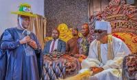 2027: Yari Visits Obas Of Benin, Lagos, Seeks Blessings For Tinubu