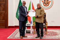 AU chair and Sudanese leader’s special envoy discuss resolving Sudan conflict