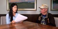 How this teen honored a Korean War veteran with letters from South Korea
