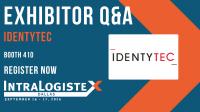 IDENTYTEC to put material flow visibility in focus at IntraLogisteX