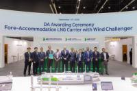 Fore-accommodation LNG carrier with four Wind Challenger sails clears LR design appraisal