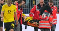 Dortmund teenager Karetsas is back in training after health problems in Champions League