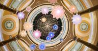DRIFT takes its suspended garden of moving flowers to las vegas