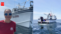 A New Jersey lawyer began diving for shipwrecks with her partner; after his death in 2025, she continued searching for lost treasures