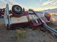 10 cattle killed in rollover crash in northeast Colorado