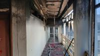 Fire razes roads minister’s office in Juba, staff escape unhurt, office says
