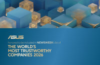 ASUS Recognized Among Newsweek’s World’s Most Trustworthy Companies for the Third Consecutive Year