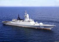 Russia's defence minister awards medal to captain of ship that fired flares towards Danish helicopter