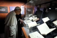 Pope Leo XIV, whose mother was a librarian, marks 71st birthday with his first papal visit to Vatican Library