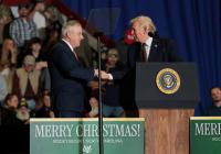 WATCH LIVE: Trump campaigns for GOP Senate candidate Michael Whatley in North Carolina