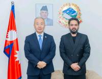 Japanese Ambassador Toru pays courtesy call on PM Shah