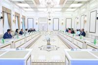 Sahiba Gafarova meets with President of Pan-African Parliament
