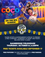Pacers Sports & Entertainment to host free screening of Disney Pixar’s ‘Coco’ at Gainbridge Fieldhouse for Hispanic Heritage Month