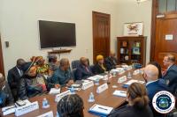 President Boakai, U.S. Senator Alsobrooks Discuss Investment and Implementation of Liberia–Maryland Partnership