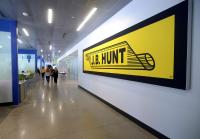J.B. Hunt shares fall Wednesday after company warns of third quarter profit decline