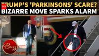 'Leg Tapping, Stiff Arm': Fresh Trump Health Scare ERUPTS, TV Host Sounds SHOCKING Parkinson Alarm